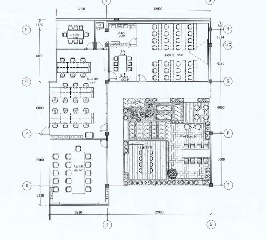 工装装修新思路,小预算大改变(图2) 平面图.png